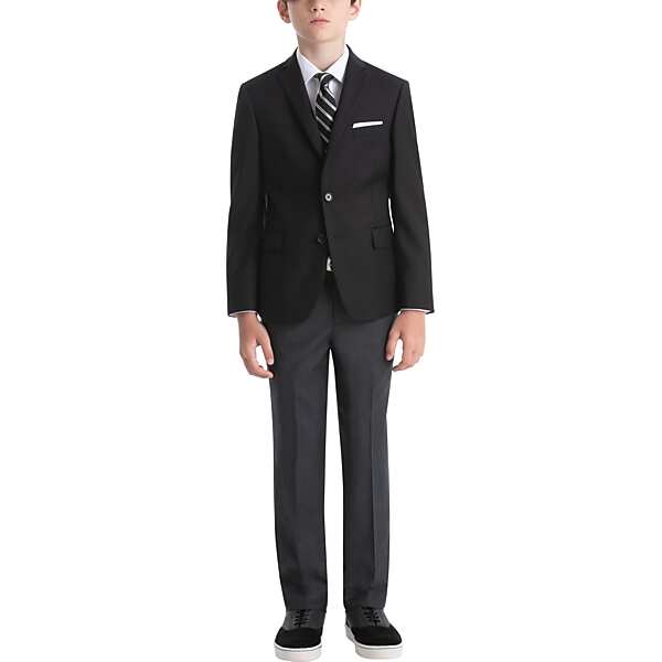 Lauren By Ralph Lauren Men's Boys (Sizes 4-7) Suit Separates Pants Black - Size: Boys 7