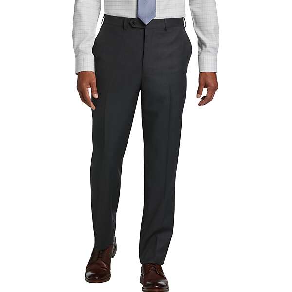 Lauren By Ralph Lauren Men's Classic Fit Suit Separates Pant Gray - Size: 44W x 32L