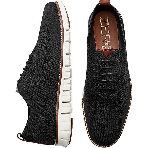 cole haan zerogrand tan wingtip oxfords