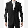  BLACK By Vera Wang Black Notch Lapel Tuxedo (1130)