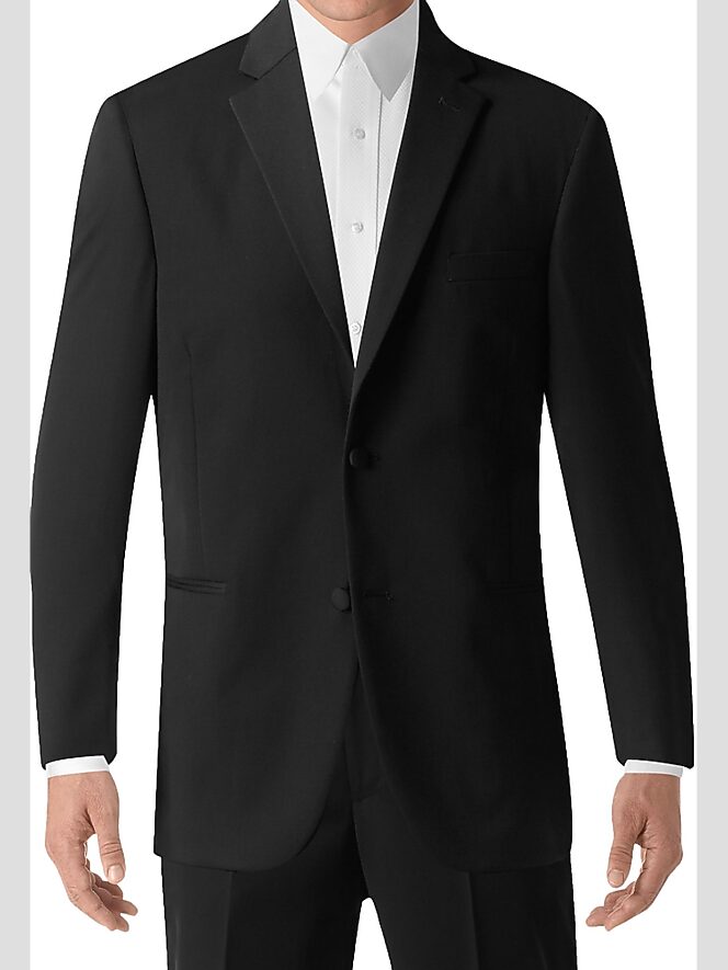  BLACK By Vera Wang Black Notch Lapel Tuxedo (1130)