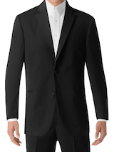 BLACK By Vera Wang Black Notch Lapel Tuxedo (1130)