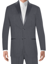 Pronto Uomo Gray Notch Lapel Tuxedo (1470)