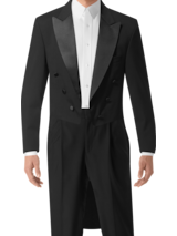 Joseph & Feiss Black Full Dress Tailcoat (1794)