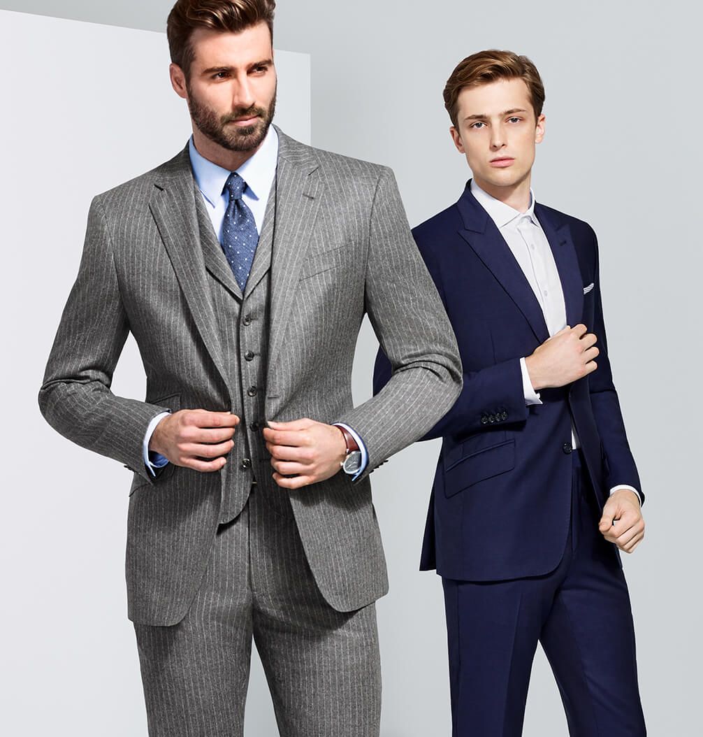 mens suits for big guys