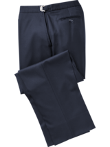 Joseph Abboud Navy Flat-Front Pants (2150)