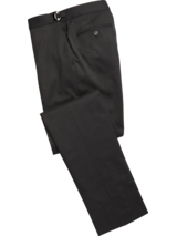 Calvin Klein Charcoal Wool Flat Front pants (2171)