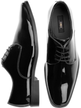 Joseph Abboud Black Patent Dress Shoe (4600)