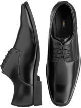 Joseph Abboud Black Matte Dress Shoe (4800)
