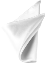 White Pocket Square (8501WHT)
