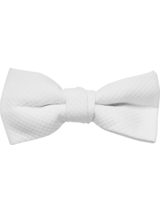 White Pique Bow Tie (8806PIQWHT)