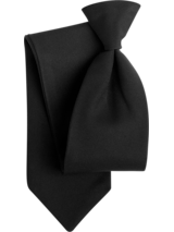 Black Grosgrain Euro Tie (8816VWBLK)