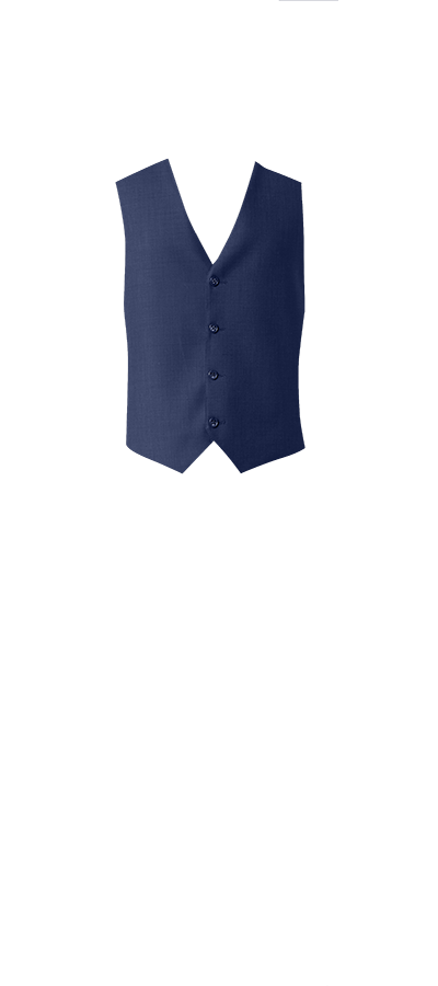 calvin klein blue suit vest