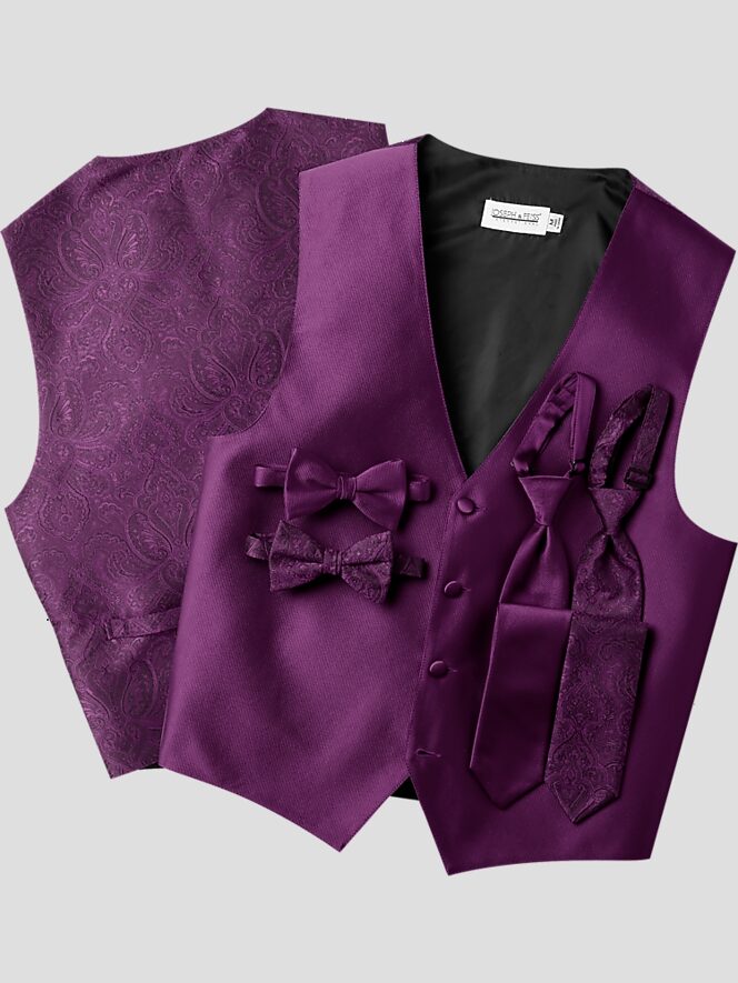  Duet Plum Vest (8859DUPLM)