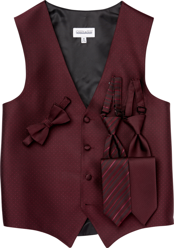 Sterling Wine Vest Tux & Suit Rentals Men's Wearhouse