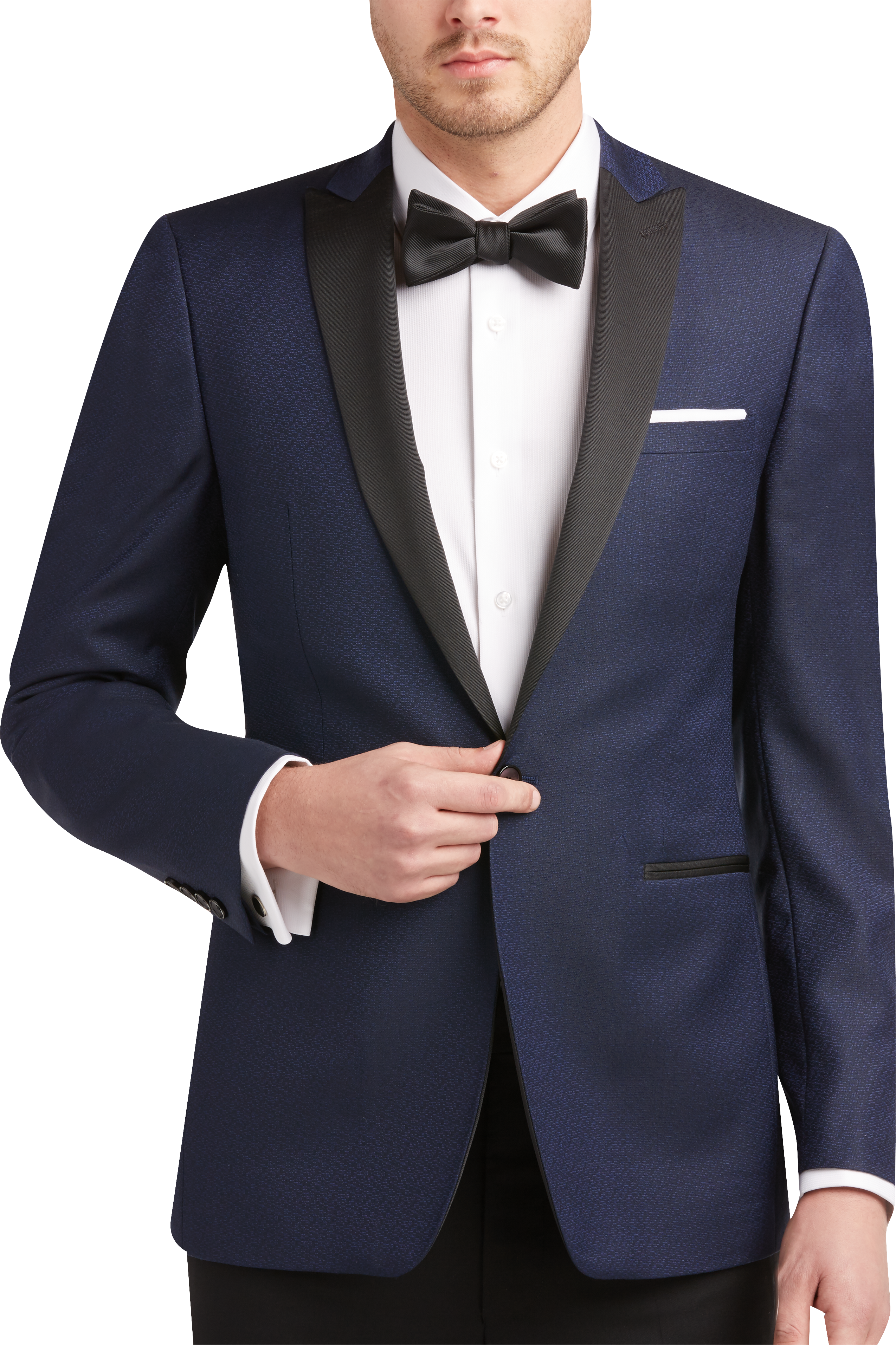 100% Wool Navy Dinner Jacket - Men's Blazers - Calvin Klein | Men's  Wearhouse