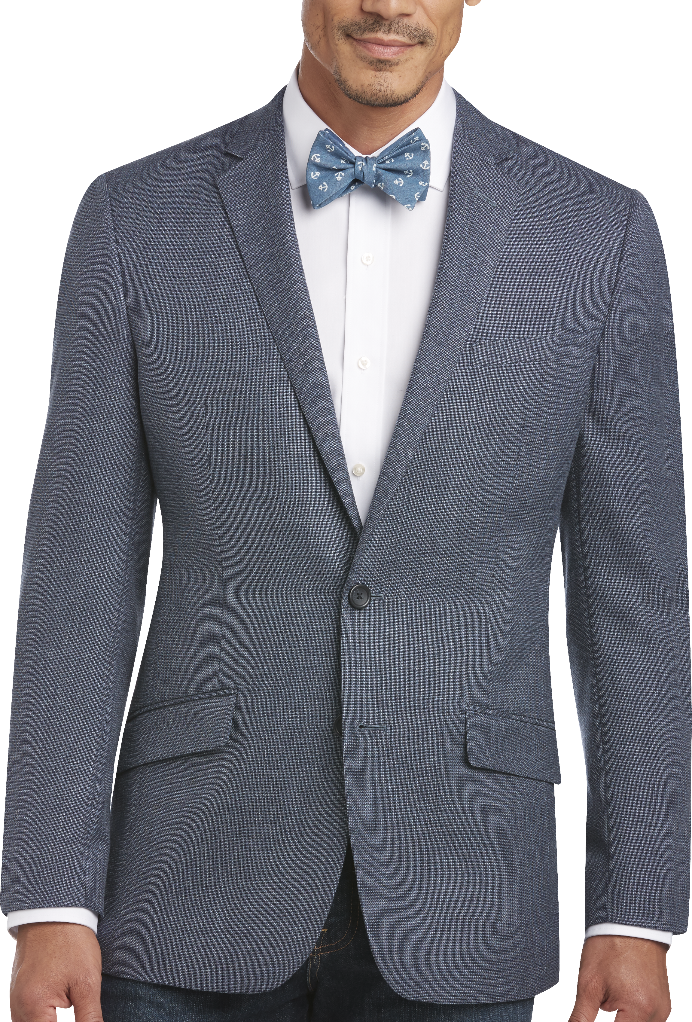 Egara Postman Blue Slim Fit Sport Coat - Men's Sale | Men's Wearhouse