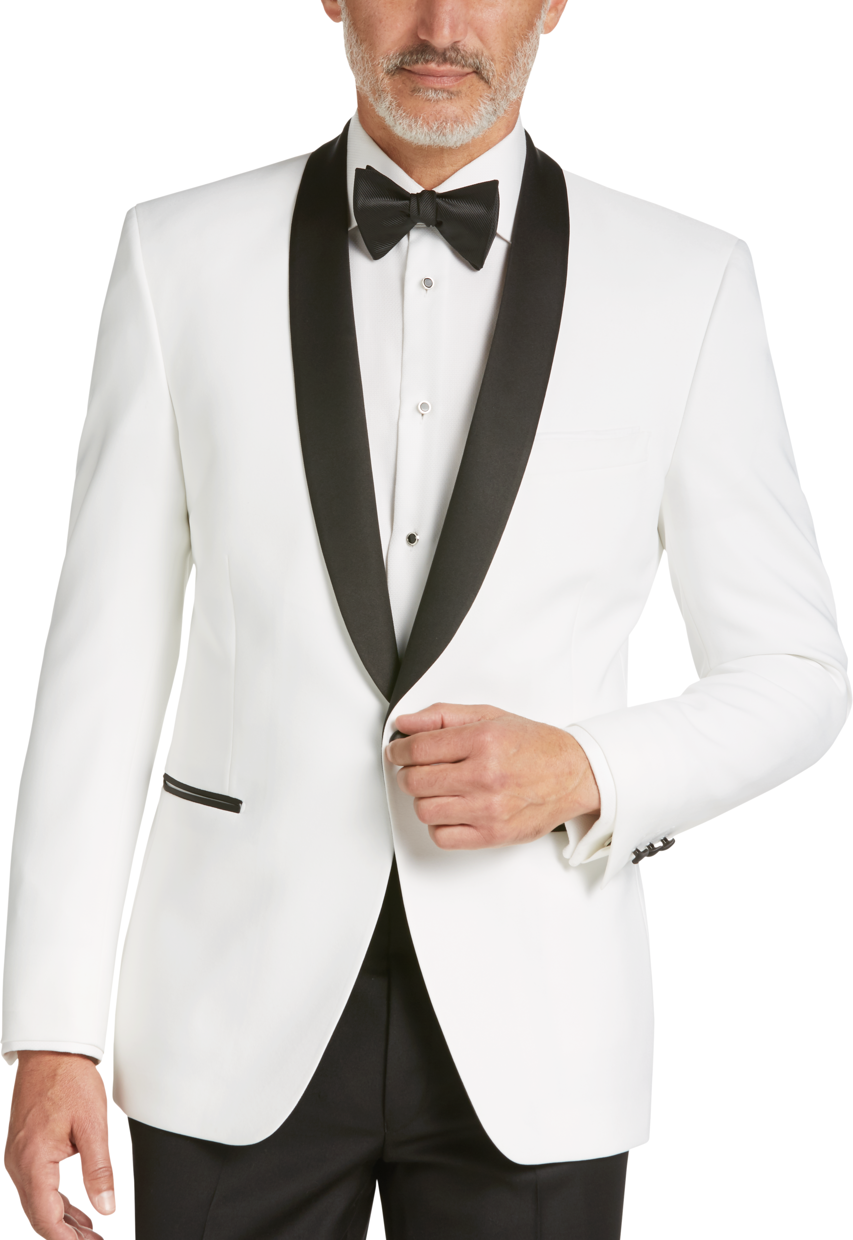 white formal dinner jacket