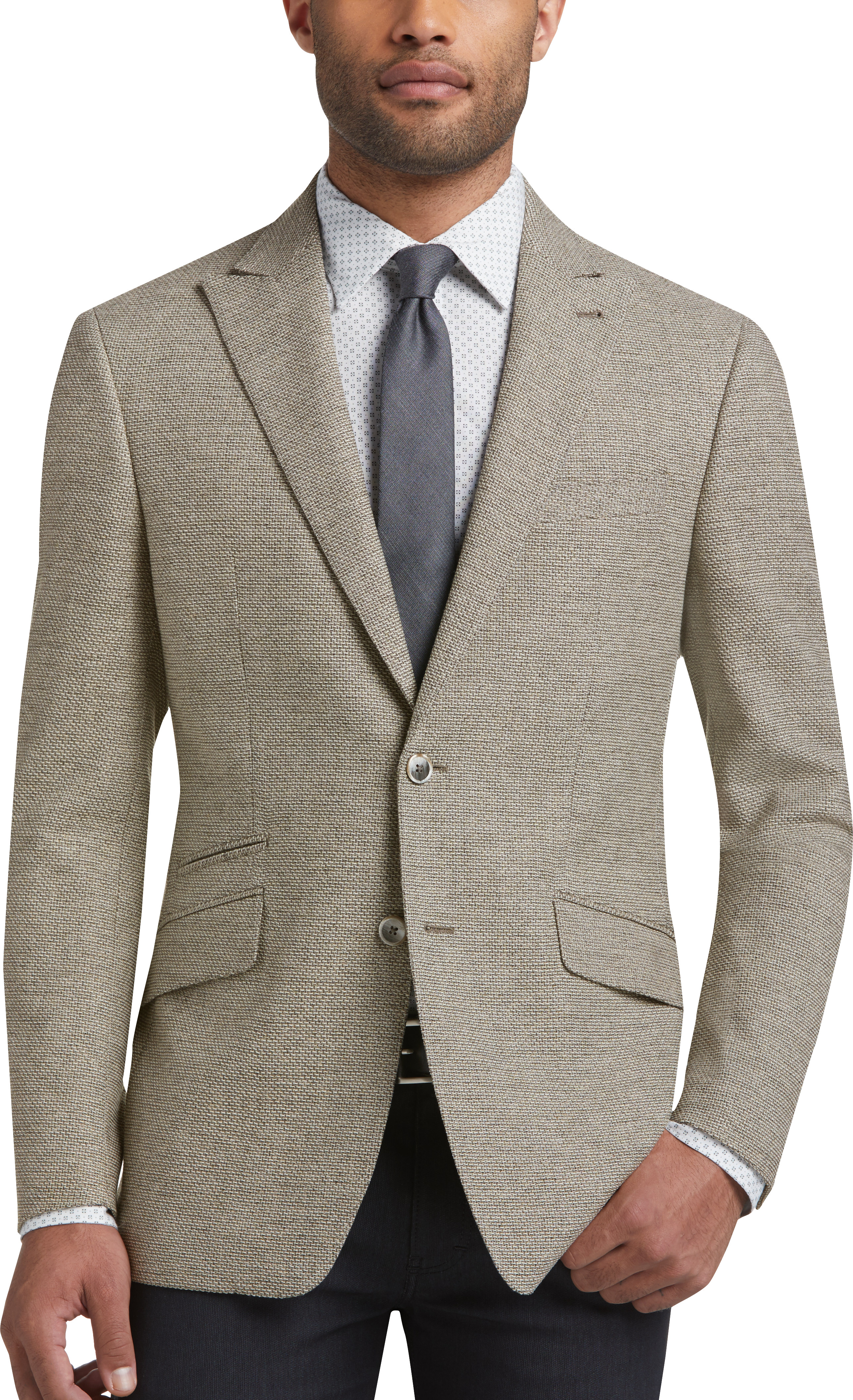 JOE Joseph Abboud Platinum Textured Sport Coat - Men's Sale | Men's ...