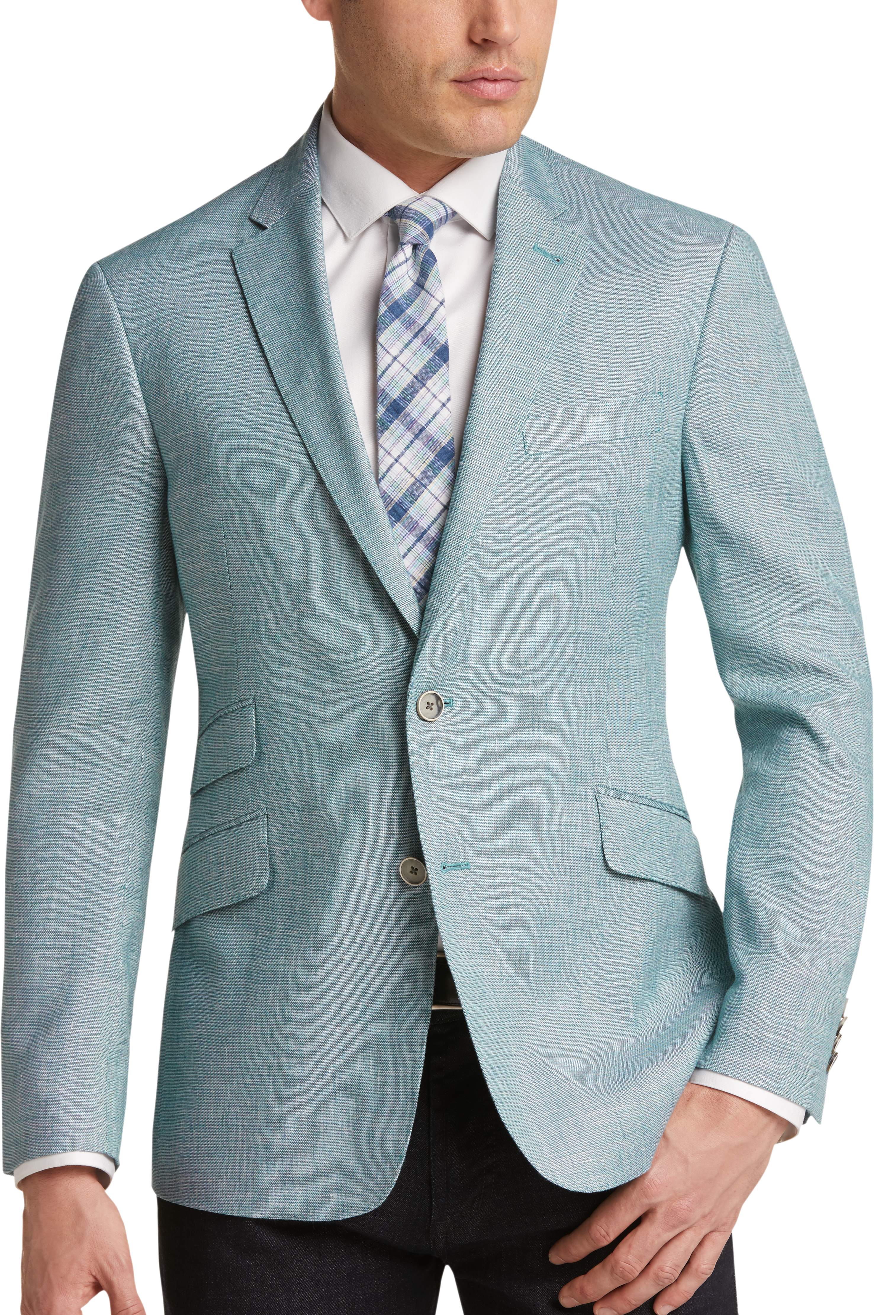 teal sports coat