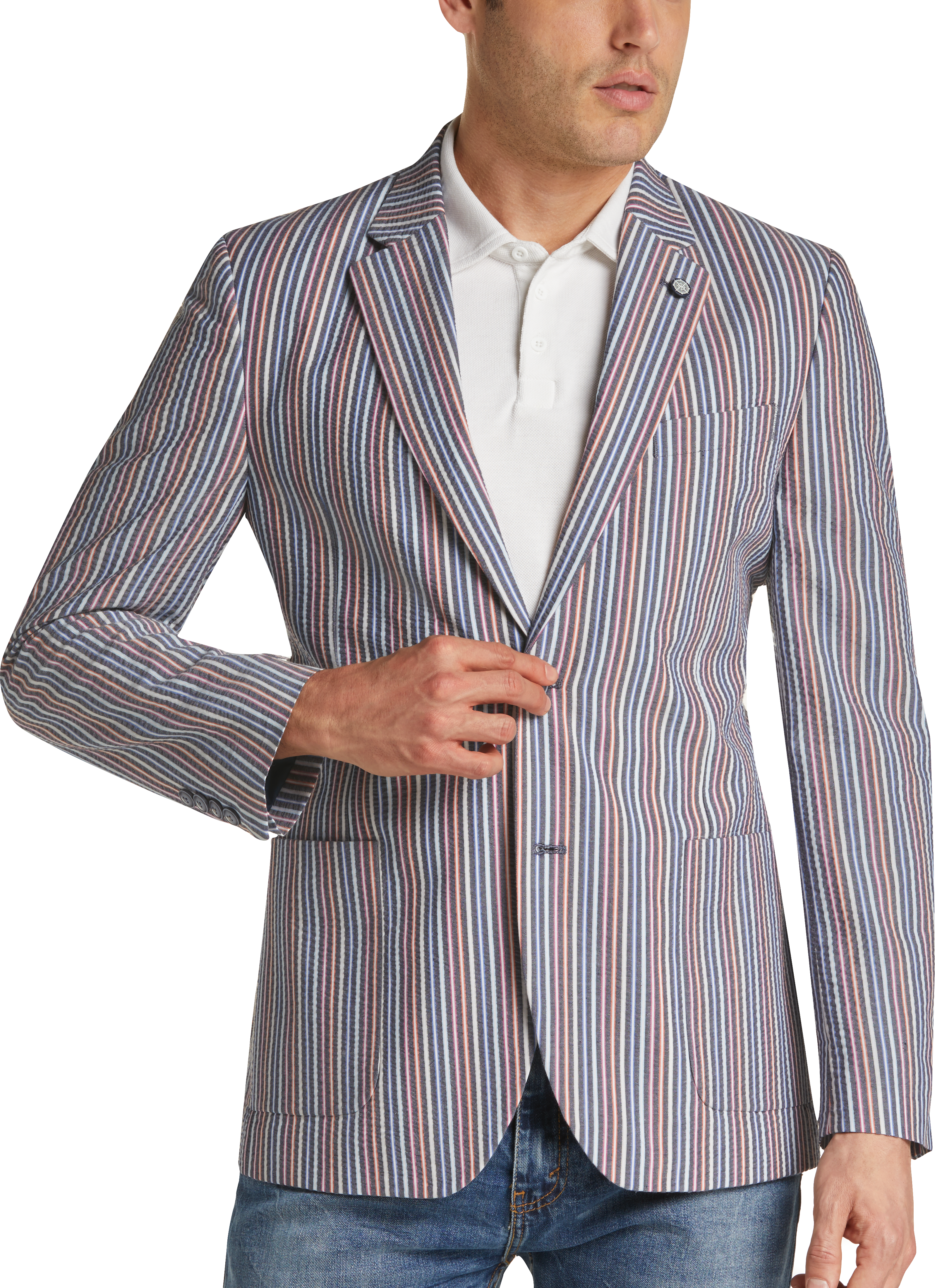 seersucker coat
