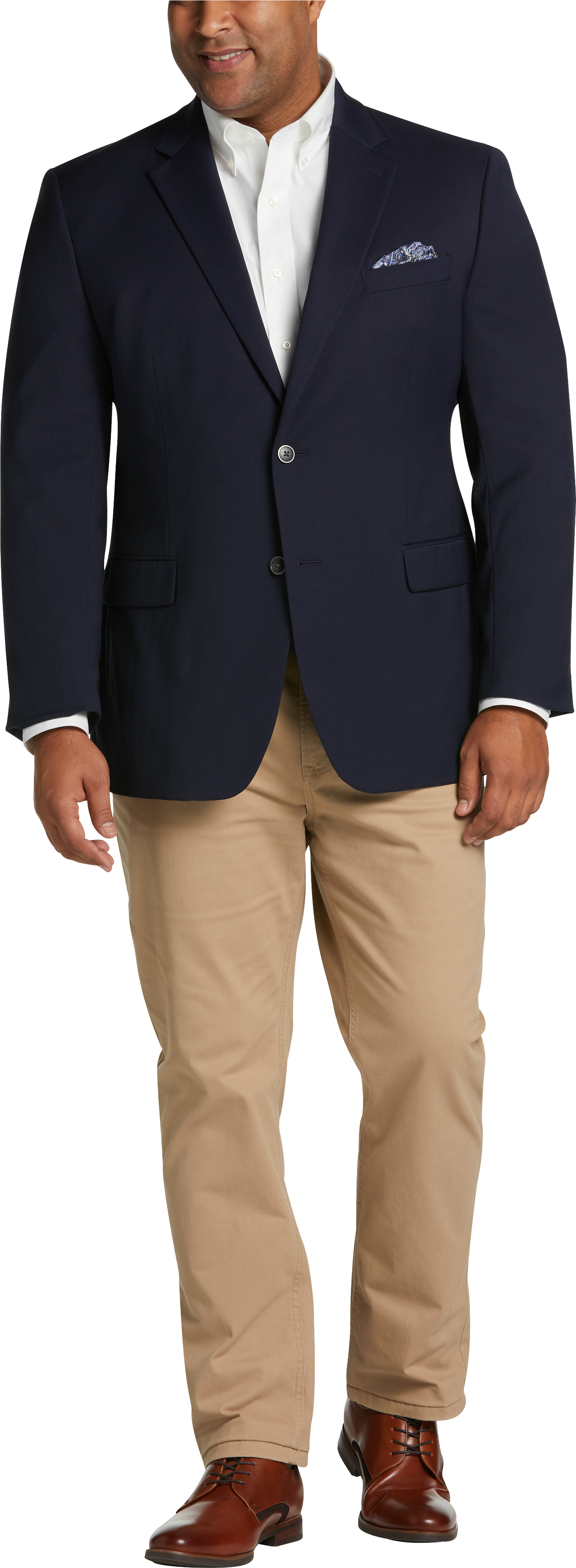 Pronto Uomo Modern Fit Blazer, Navy - Men's Sport Coats | Men's Wearhouse