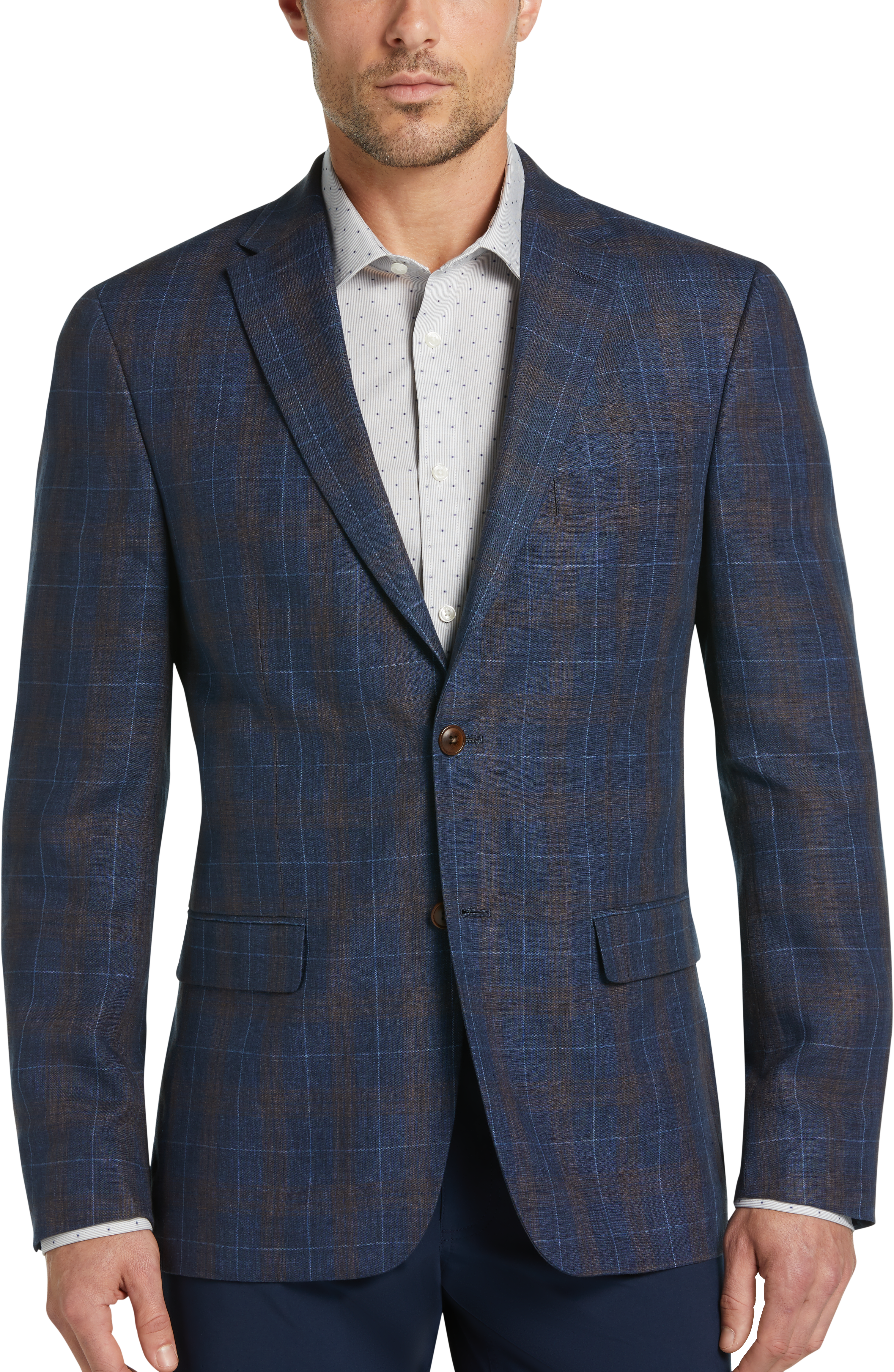 tommy hilfiger plaid blazer