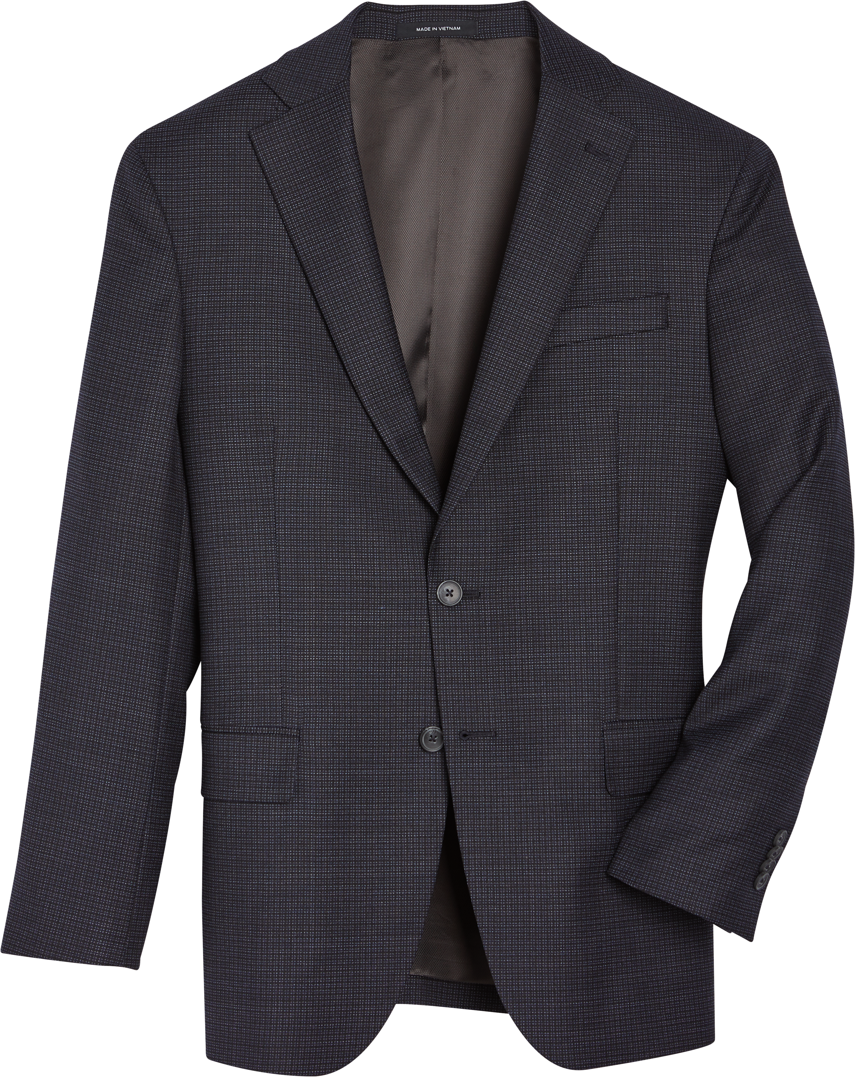 Awearness Kenneth Cole Brown Check Slim Fit Sport Coat Mens Sale Mens Wearhouse