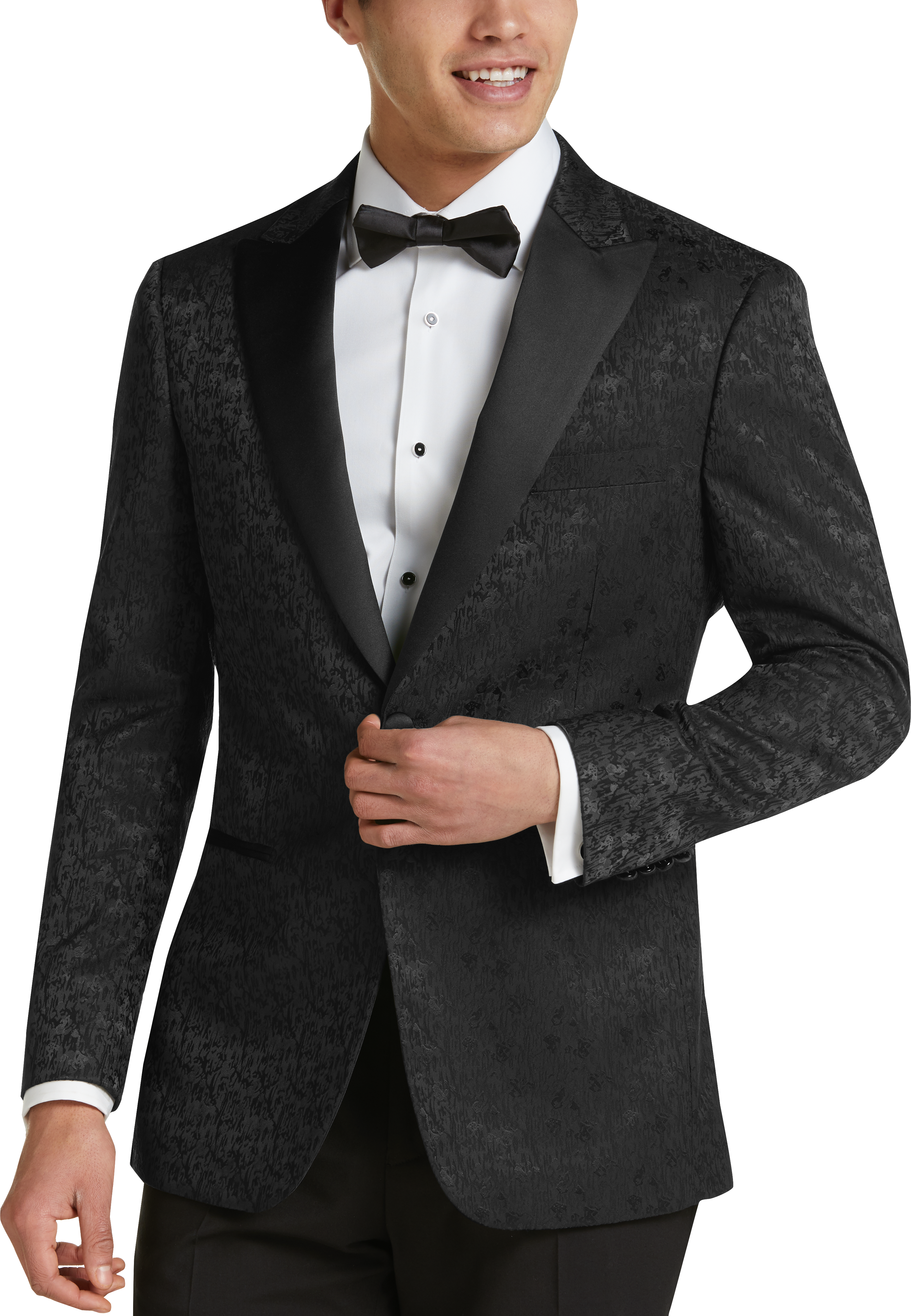 black formal jacket