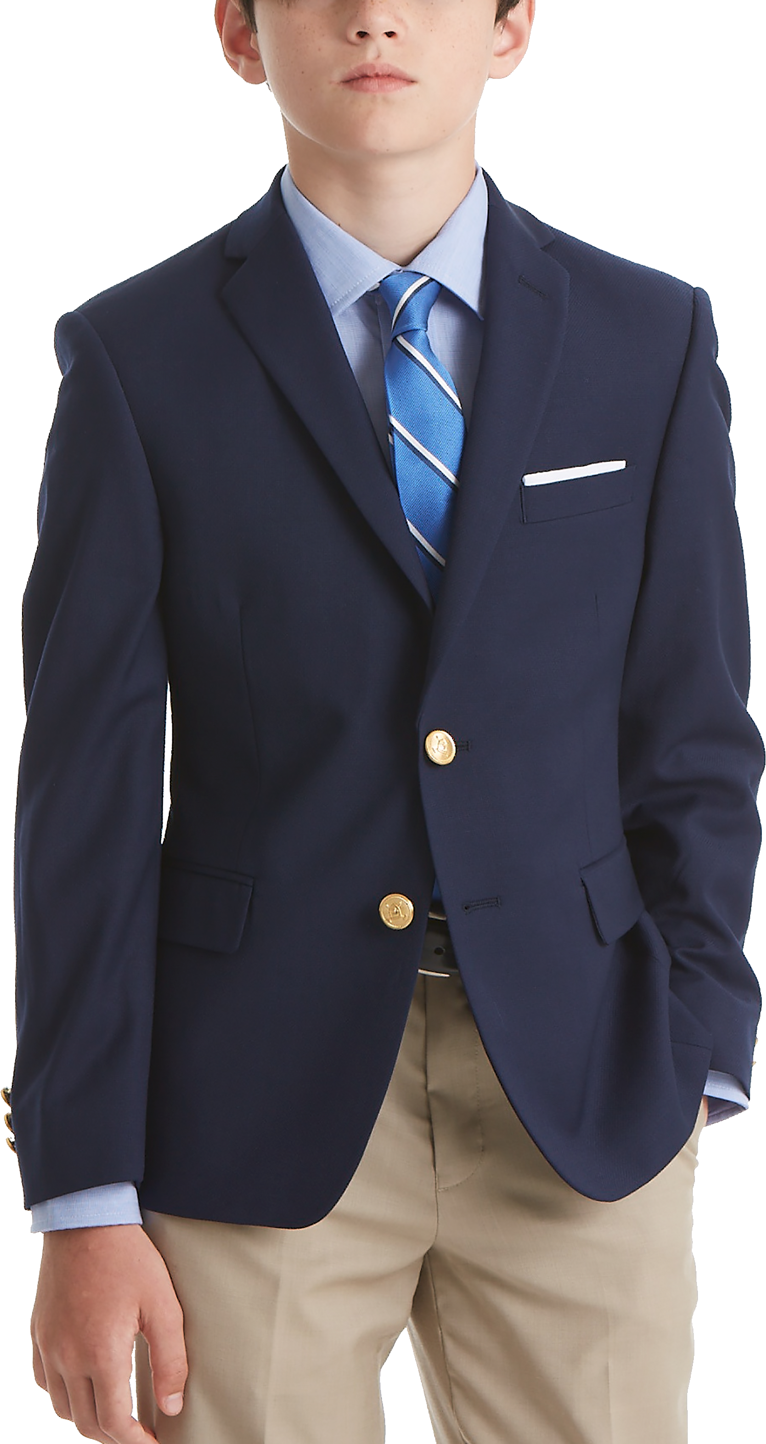 Lauren By Ralph Lauren Boys (Size 4-7) Blazer, Navy - Men's Clothing |  Men's Wearhouse