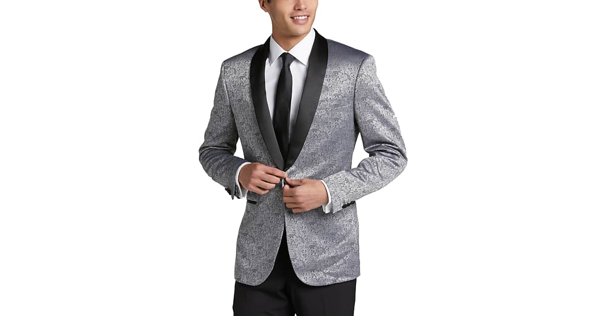 egara slim fit wider shawl lapel dinner jacket red