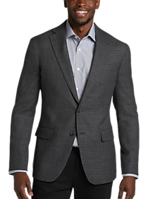 Mens - Awearness Kenneth Cole Sport Coat, Charcoal Check - Men's Wearhouse