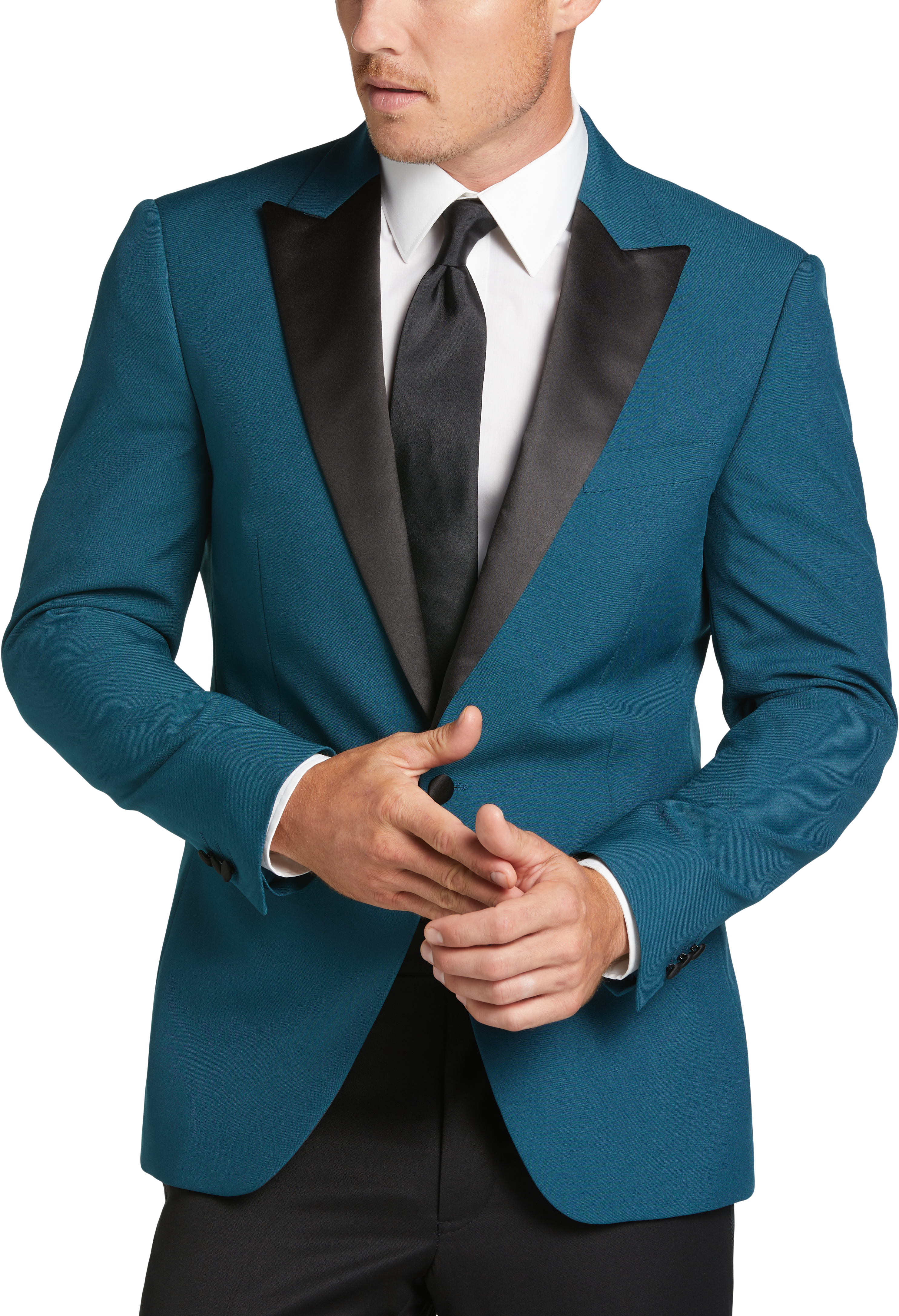egara slim fit wider shawl lapel dinner jacket red