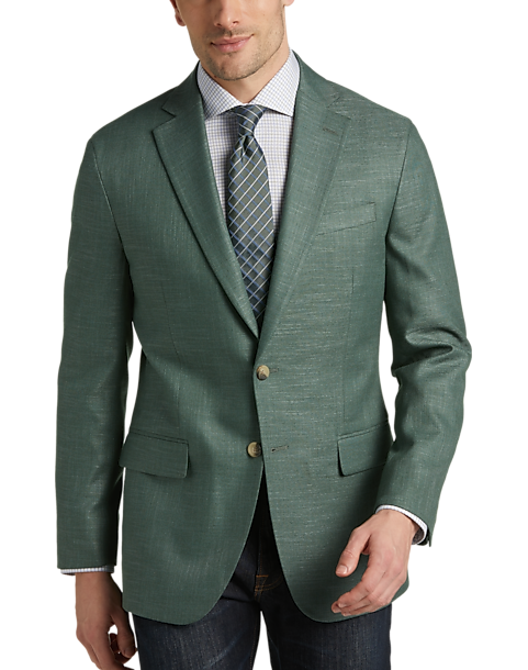 Pronto Uomo Modern Fit Sport Coat Green - Men's Sport Coats | Men's ...