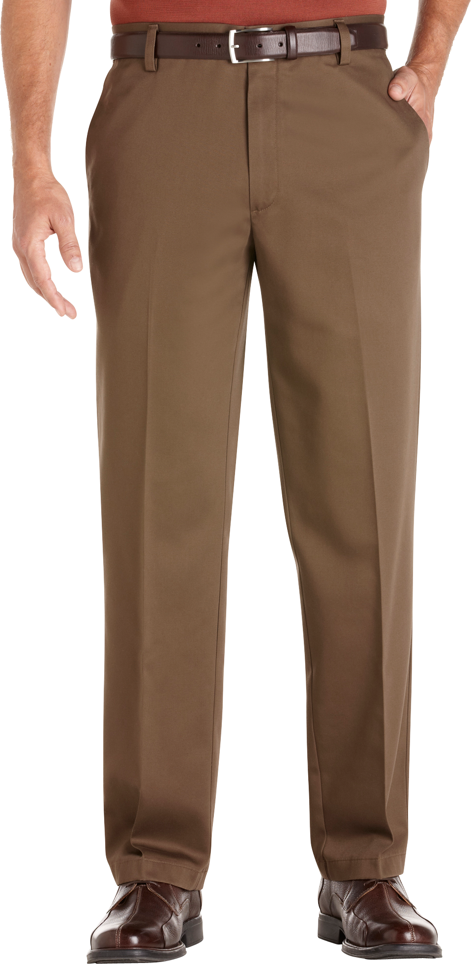 Dockers® Essential Brown Cotton Modern Fit Pants - Men's Pants | Men's ...