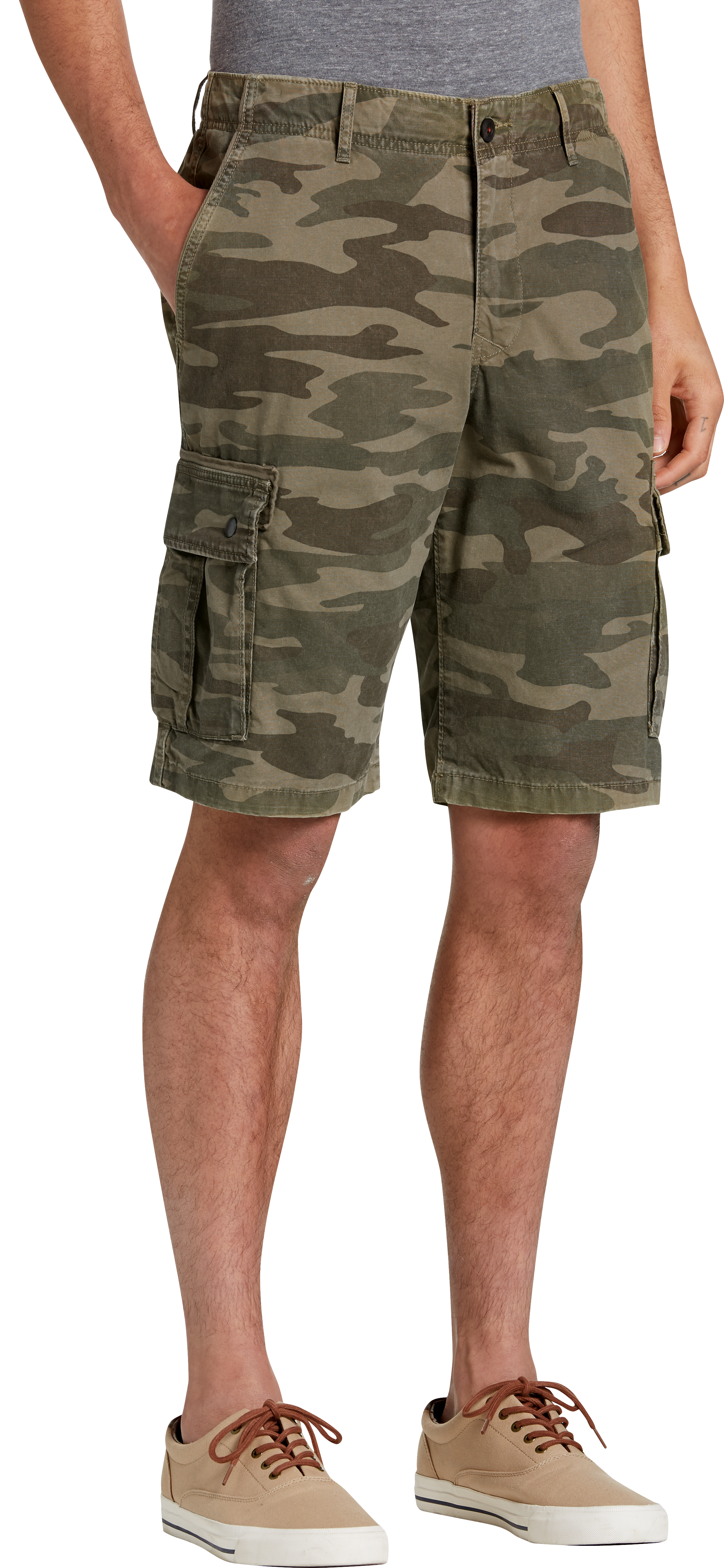 lucky brand camo cargo pants