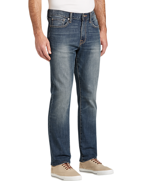 Lucky Brand 410 Athletic Fit Medium Wash Jeans, Arched Rock - Men's ...