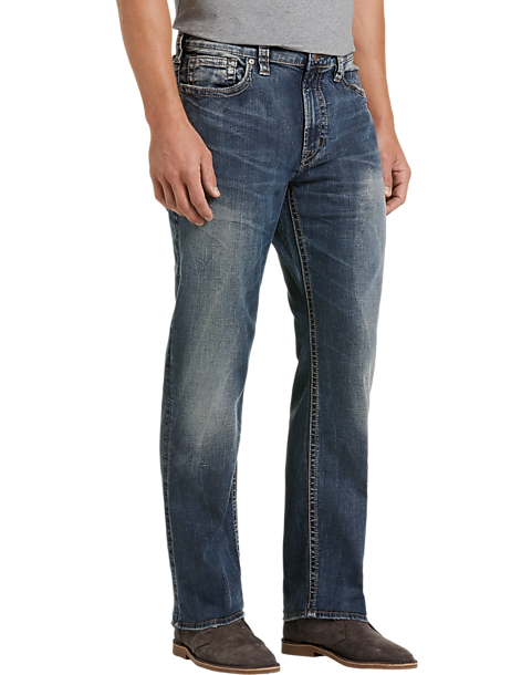 Silver Jeans Co. Grayson Dark Wash Classic Fit Jeans - Men's | Men's ...