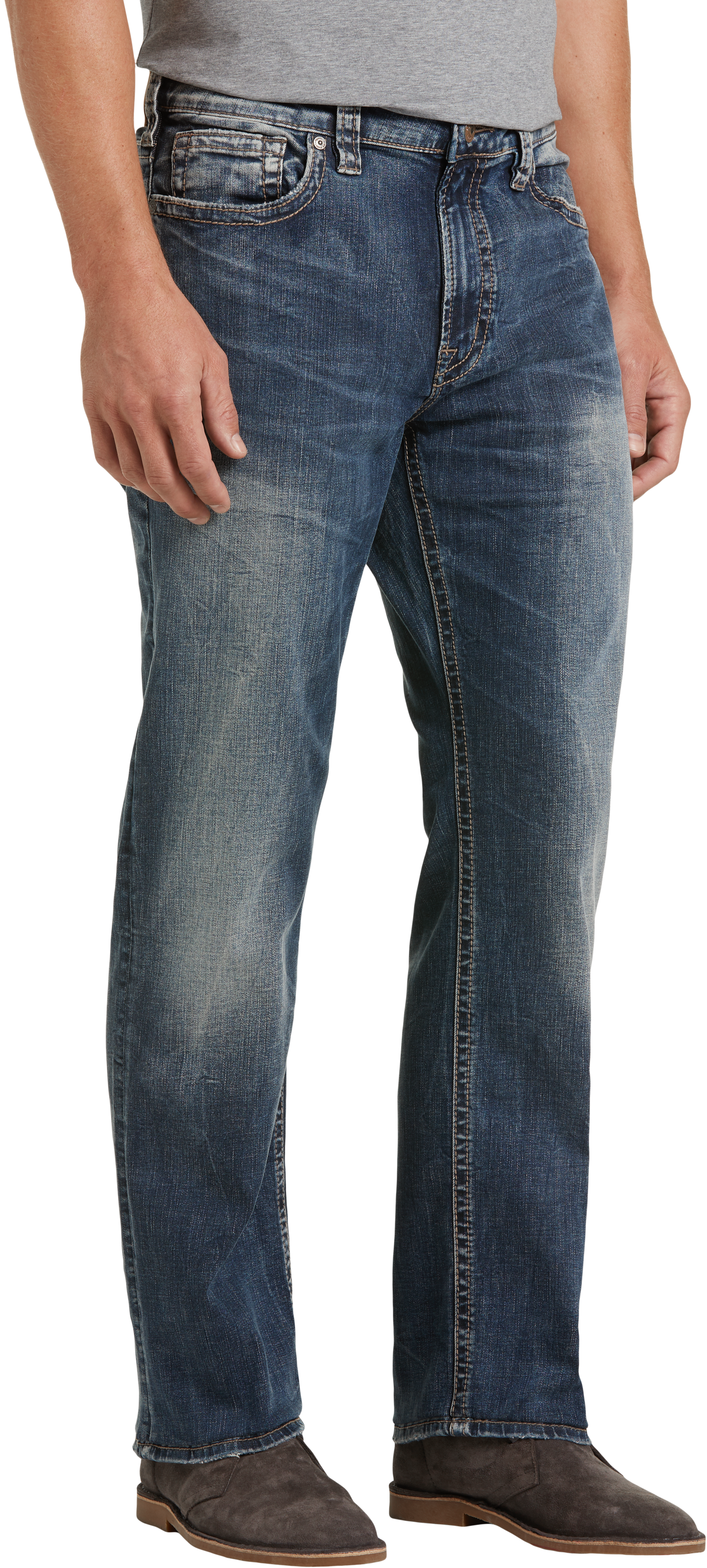 mens silver grayson jeans