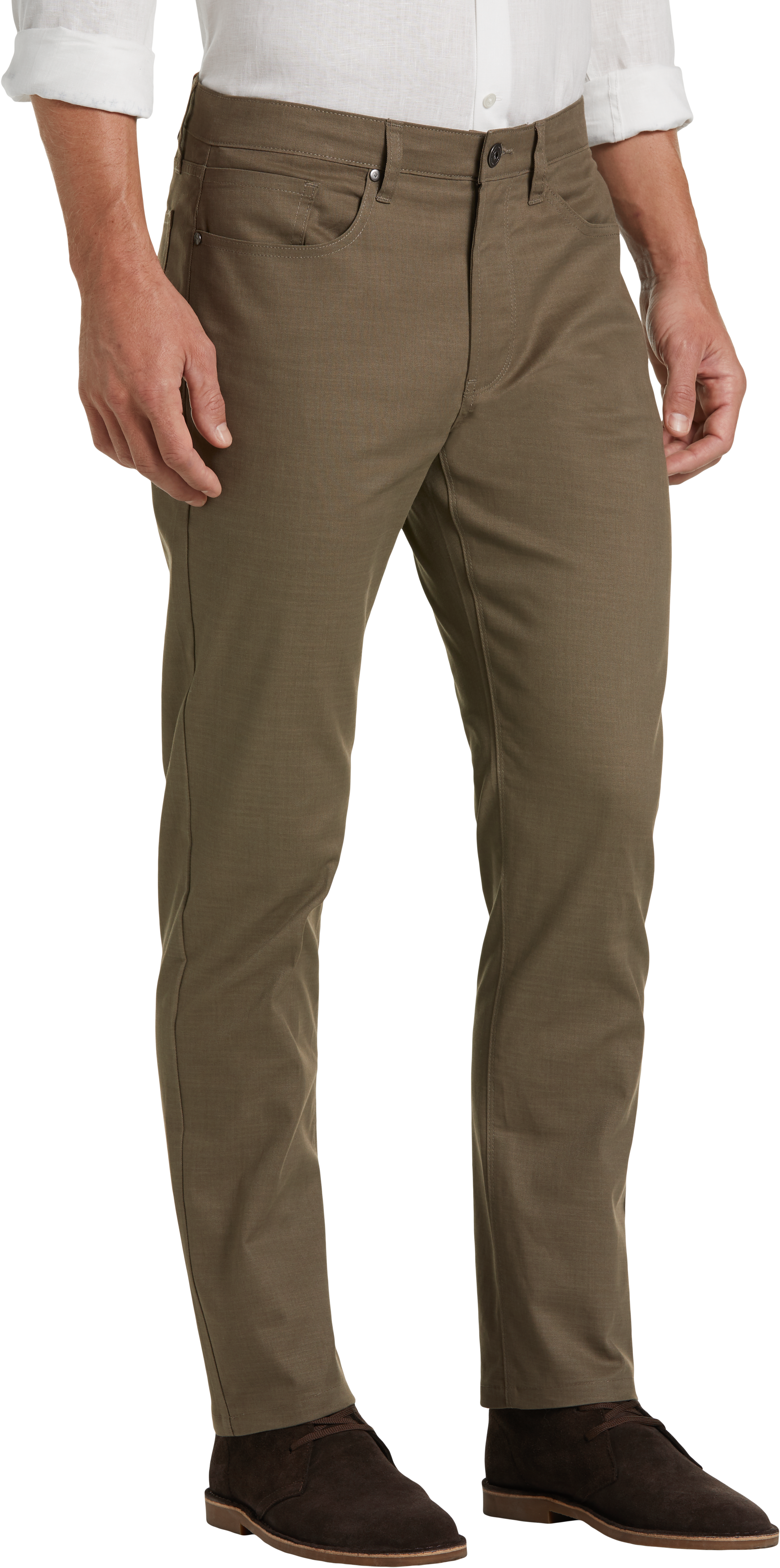 mens brown casual pants