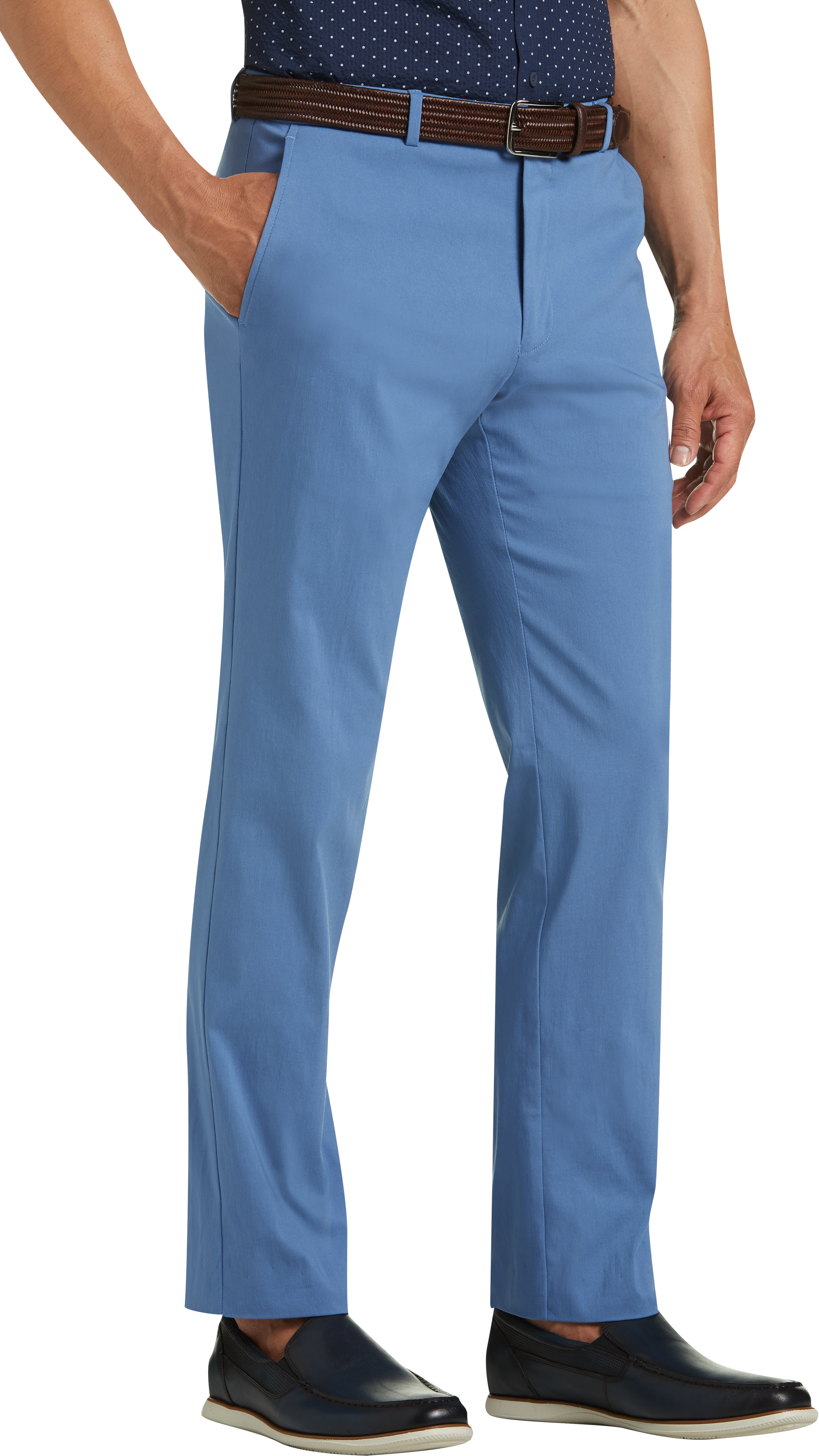 hensynsløs Fortære Gætte Tommy Hilfiger Blue Modern Fit Casual Pants - Men's Sale | Men's Wearhouse