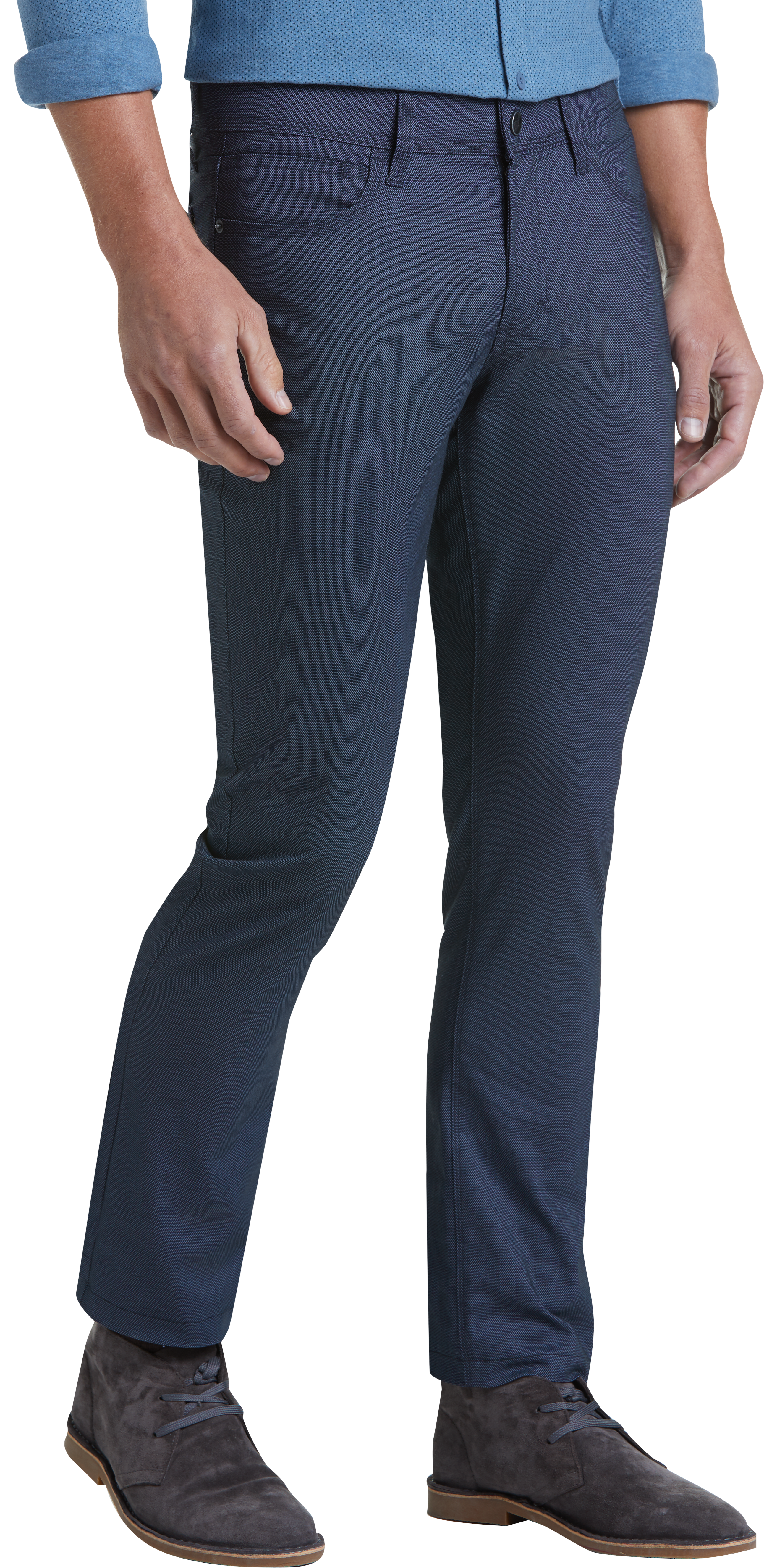 mens slim fit casual pants