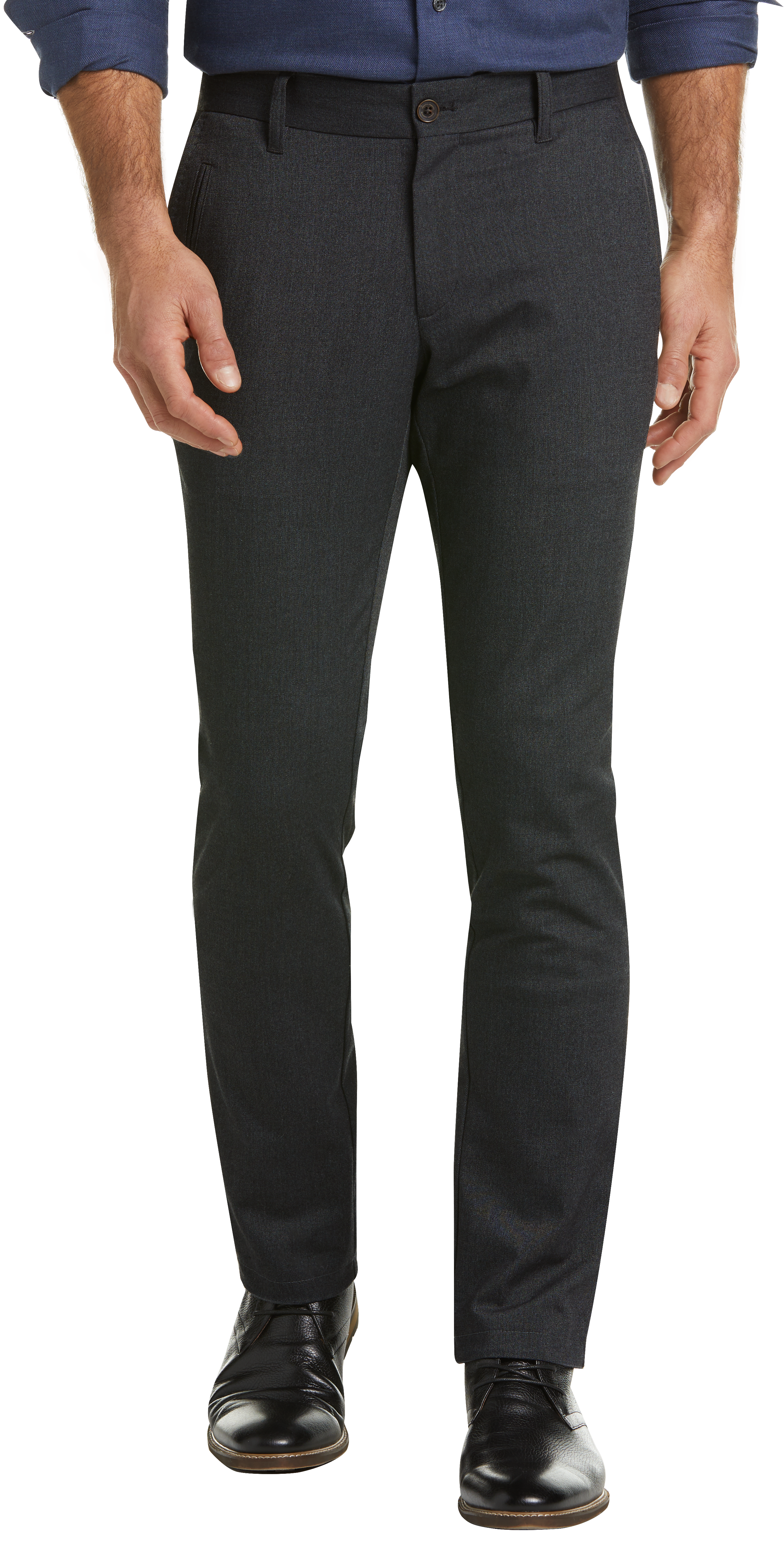 Joseph Abboud Black Modern Fit Casual Pants - Men's Sale | Men's Wearhouse