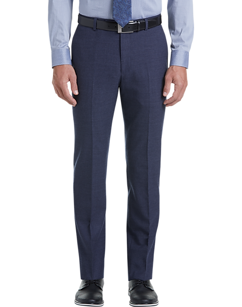 JOE Joseph Abboud Medium Blue Slim Fit Dress Pants - Men's Sale | Men's ...
