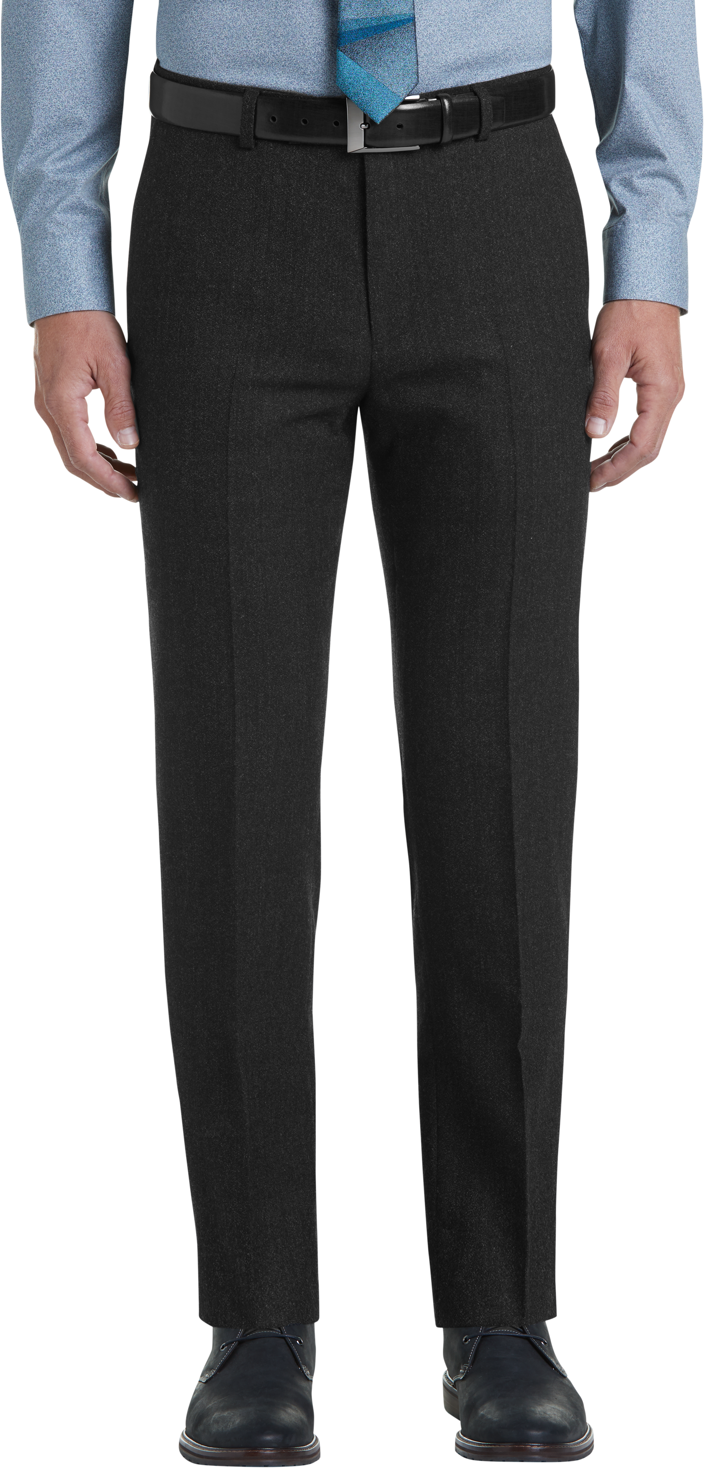 JOE Joseph Abboud Dark Charcoal Slim Fit Dress Pants - Men's Pants ...