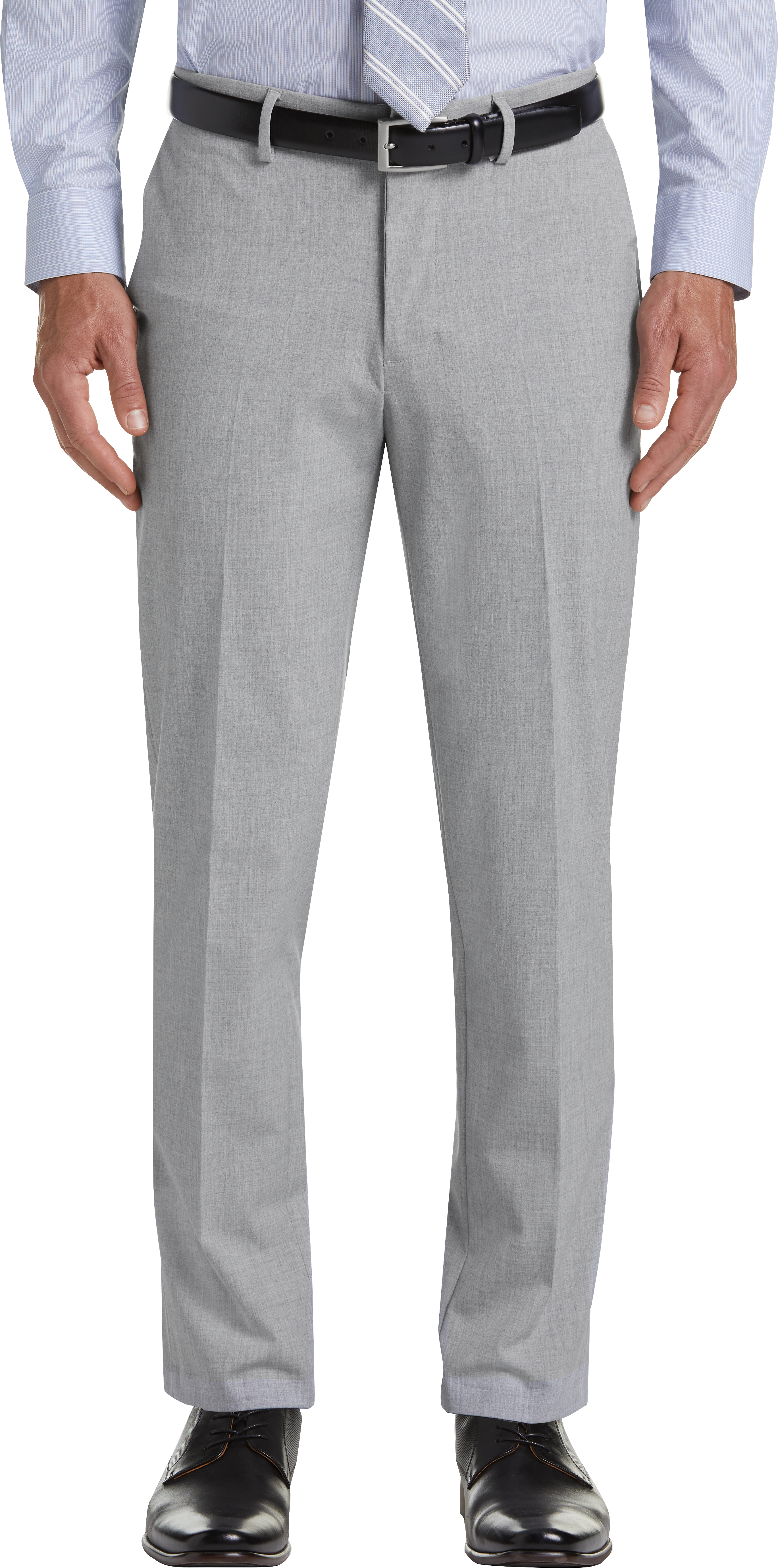 gray suit pants