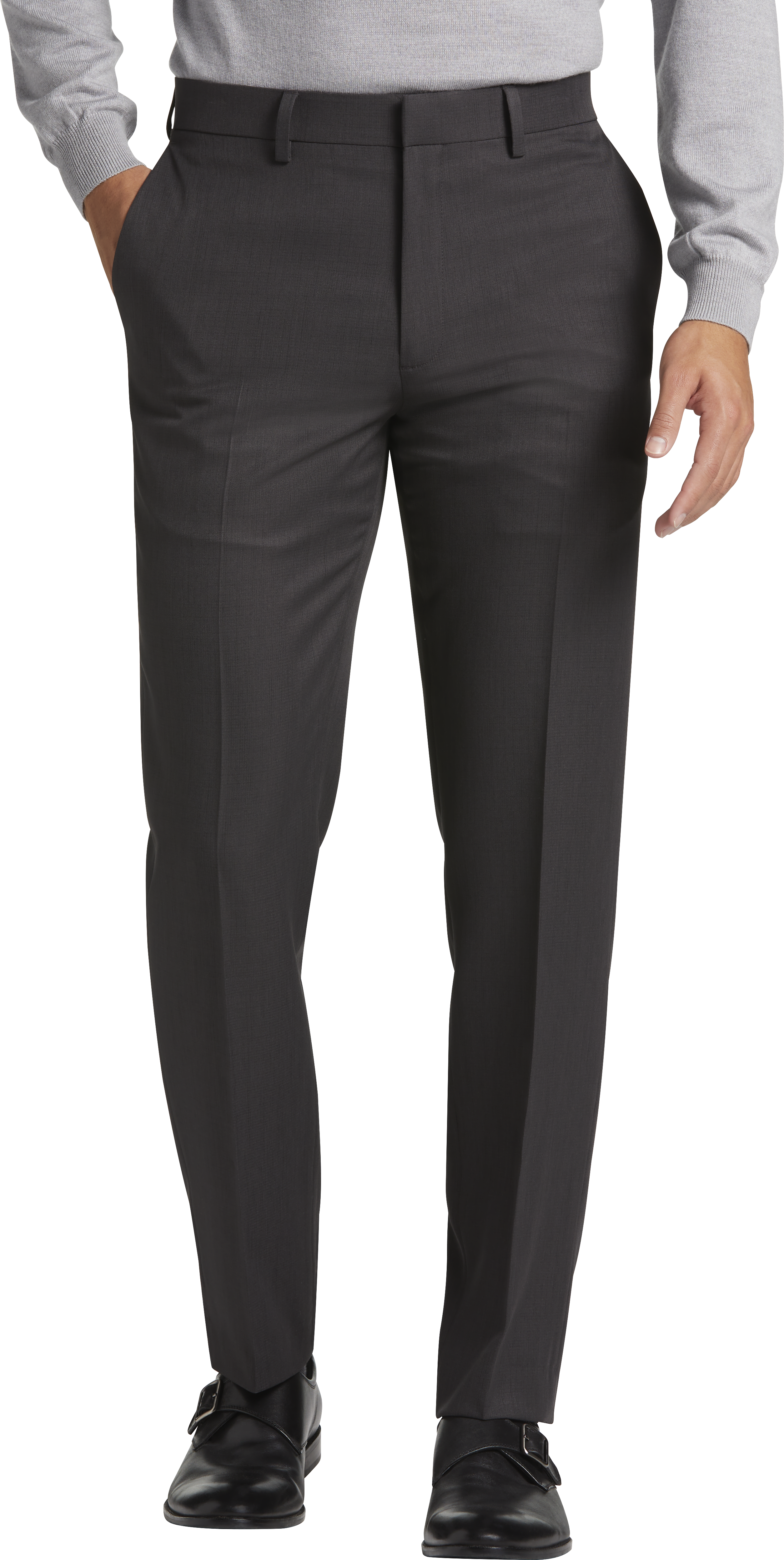 slim stretch dress pants