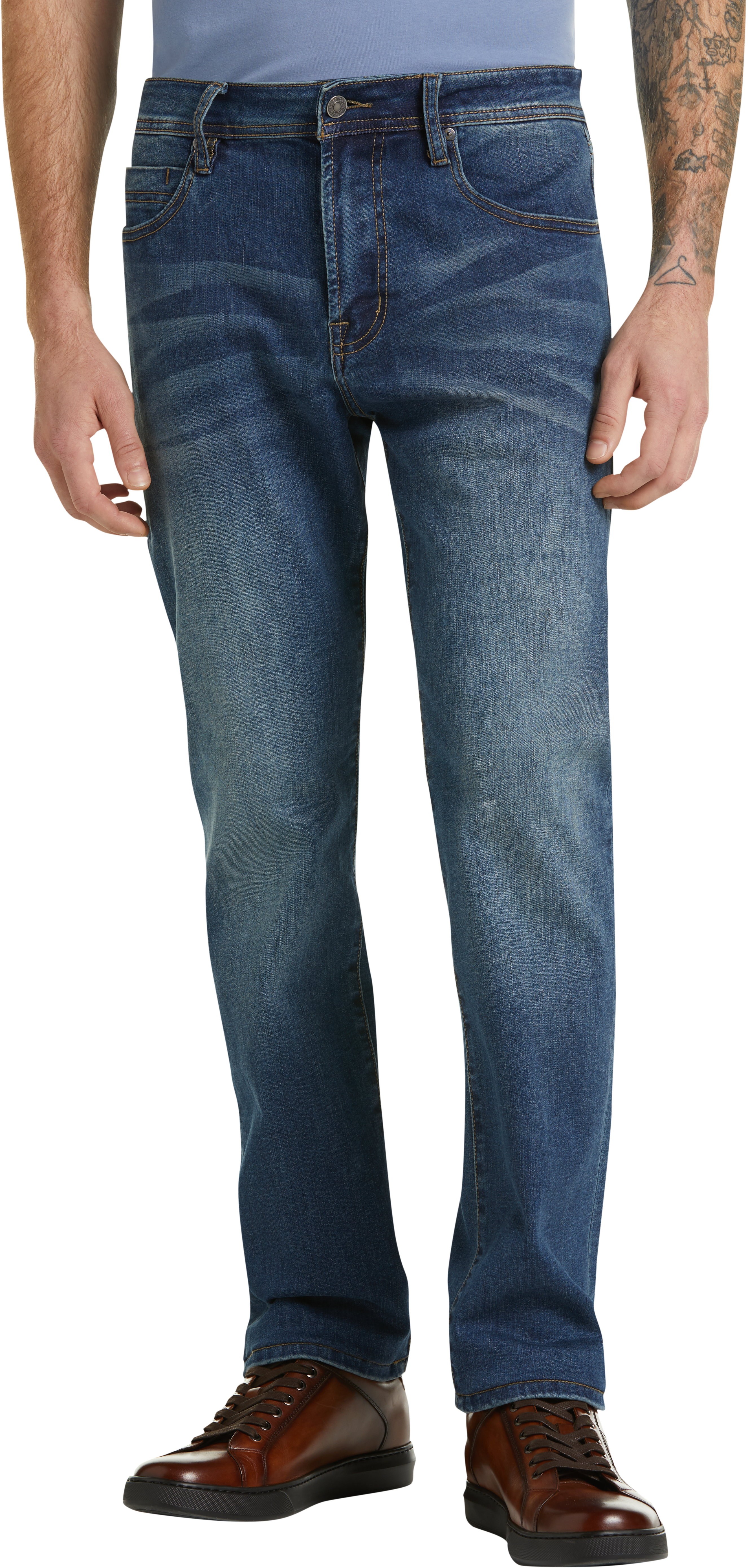 relaxed fit designer jeans