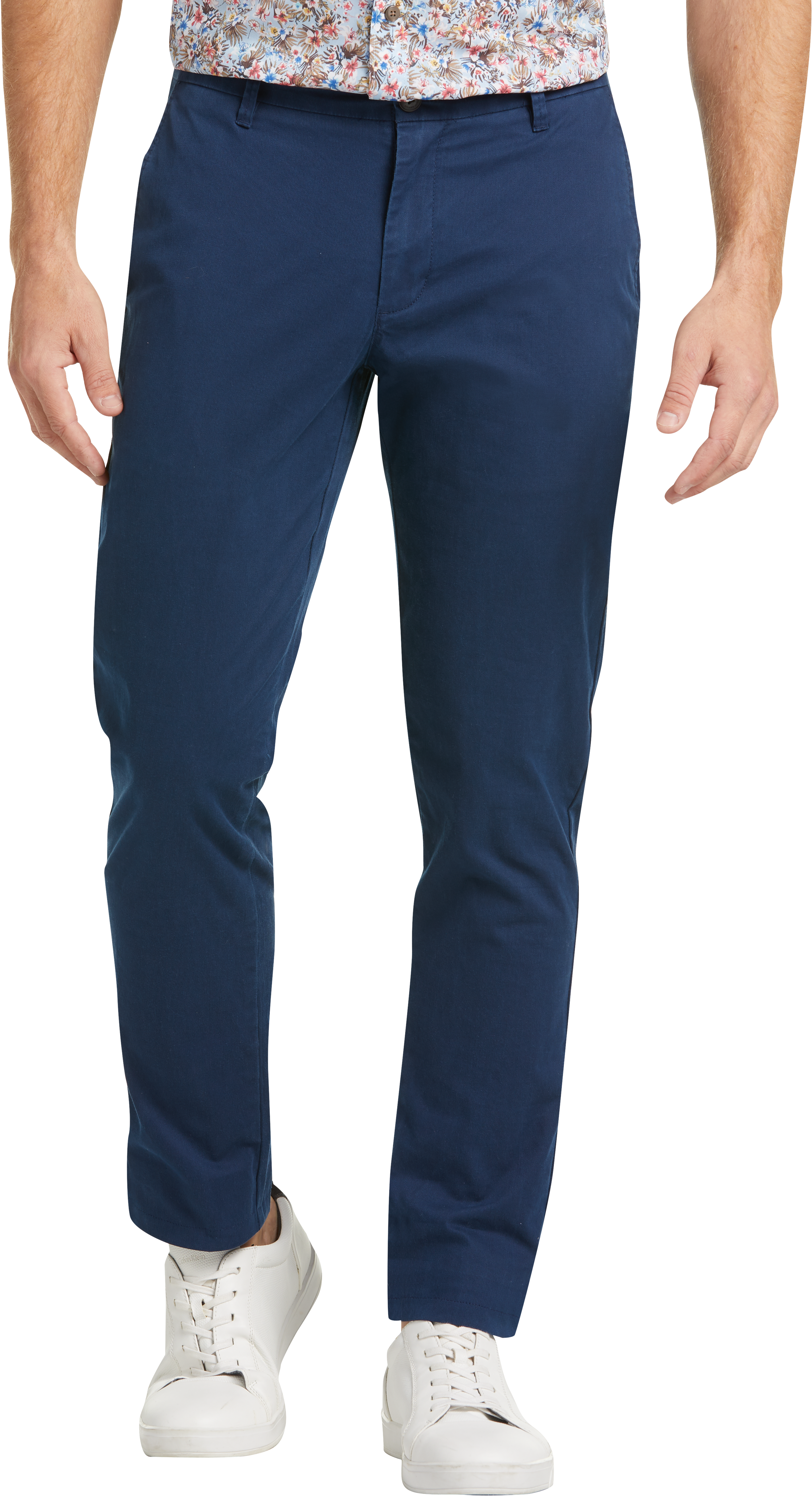 JOE Joseph Abboud Blue Corduroy Pants - Men's Sale | Men's Wearhouse