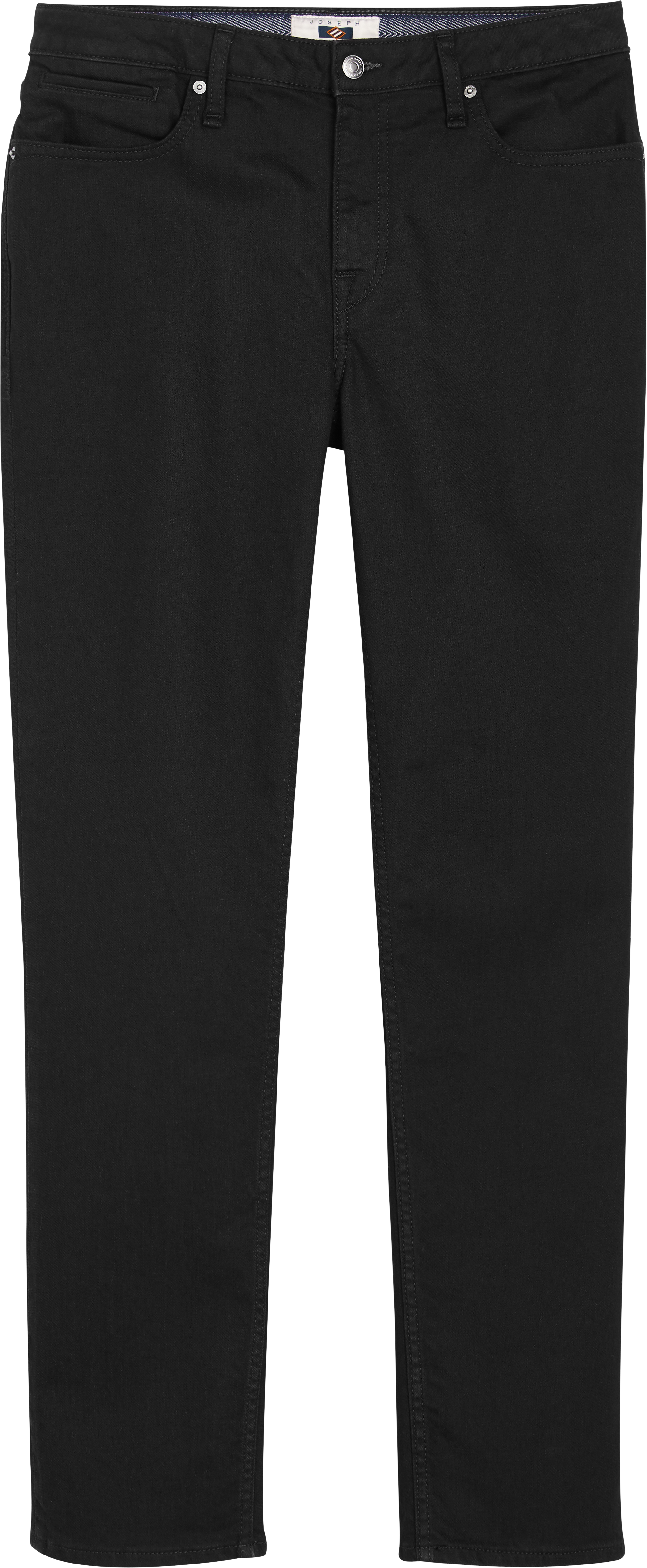 black straight fit jeans mens
